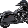 COBRA Powr-Flo 2:1 Exhaust - Black - '17-'20 FL 6451RB - Image 2