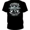 Lubbock Custom Short Sleeve Pistons Black T-Shirt