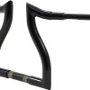 LA CHOPPERS Handlebar - Hammerhead - 12" - Black LA-7326-12B - Image 2