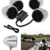 Mc470 Speaker System 1000w Chrome 4 Spkr Bt - 63-8026